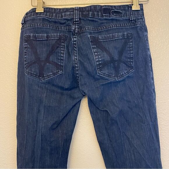 Kut From The Kloth skinny low mid rise dark wash jeans-4 - Picture 4 of 11